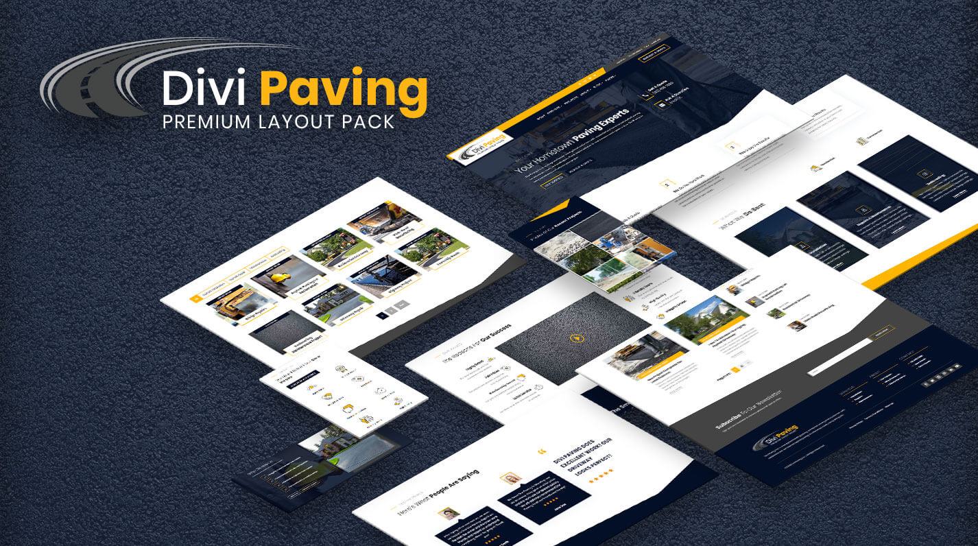 Divi Paving Layout Pack Product Featured Image