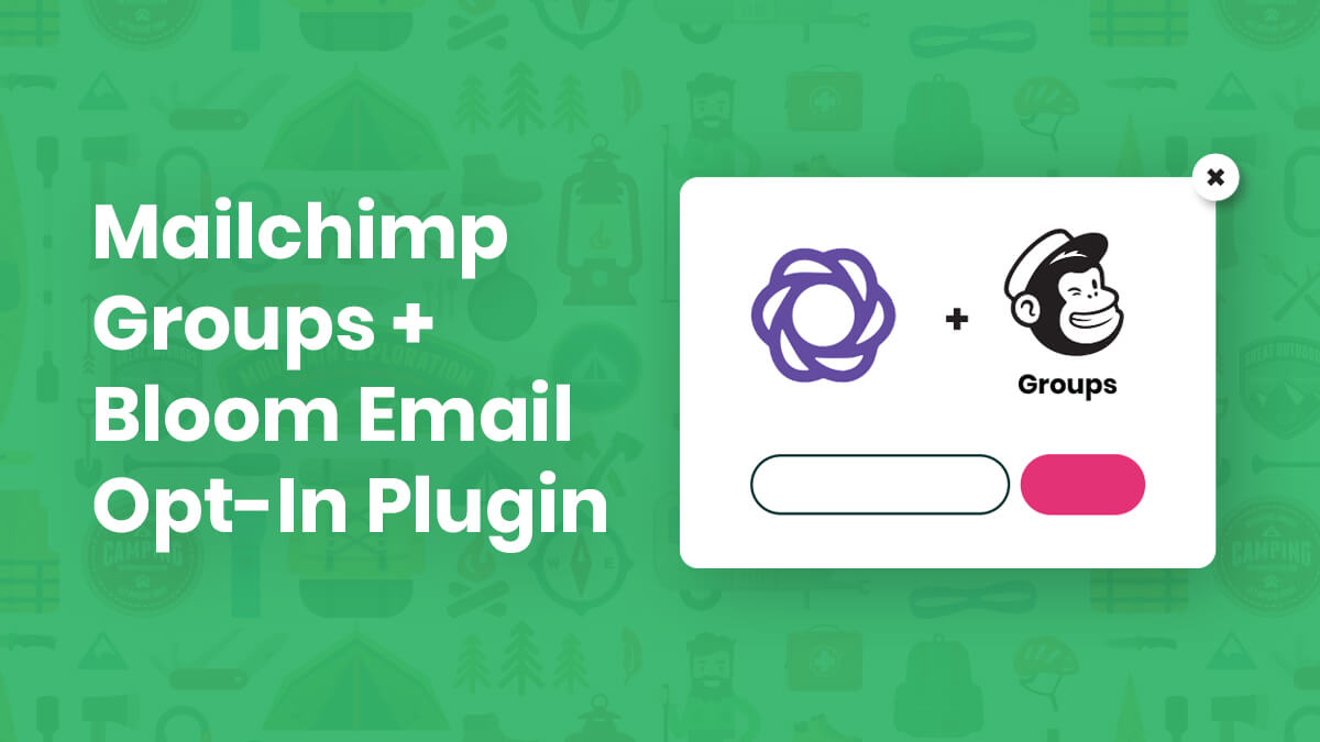 How To Add Mailchimp Groups To The Bloom Email Opt-In Plugin