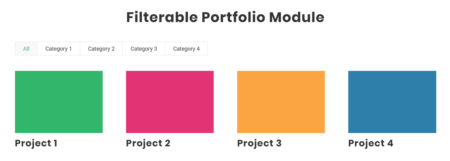 Divi portfolio module featured image crop