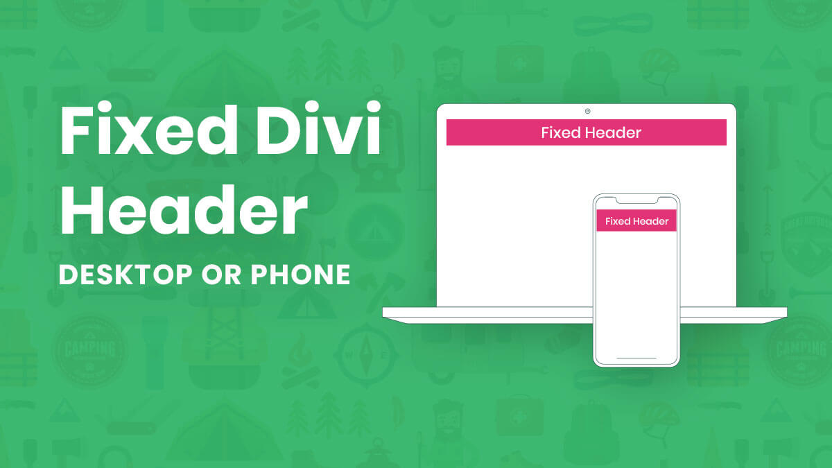 How To Create A Fixed Divi Header Menu On Desktop or Mobile Tutorial by Pee-Aye Creative