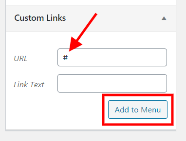 add a custom image link to a wordpress menu