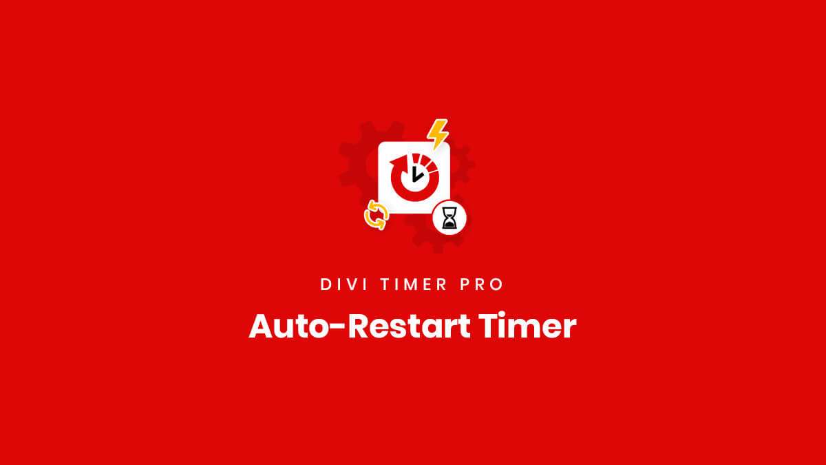 How To Use The Auto Restart Recurring Countdown Feature in the Divi Timer Pro Plugin by Pee Aye Creative
