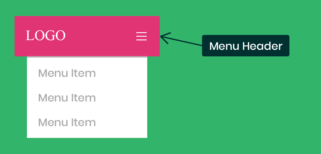 how to style and customize the Divi Theme Builder mobile menu module header