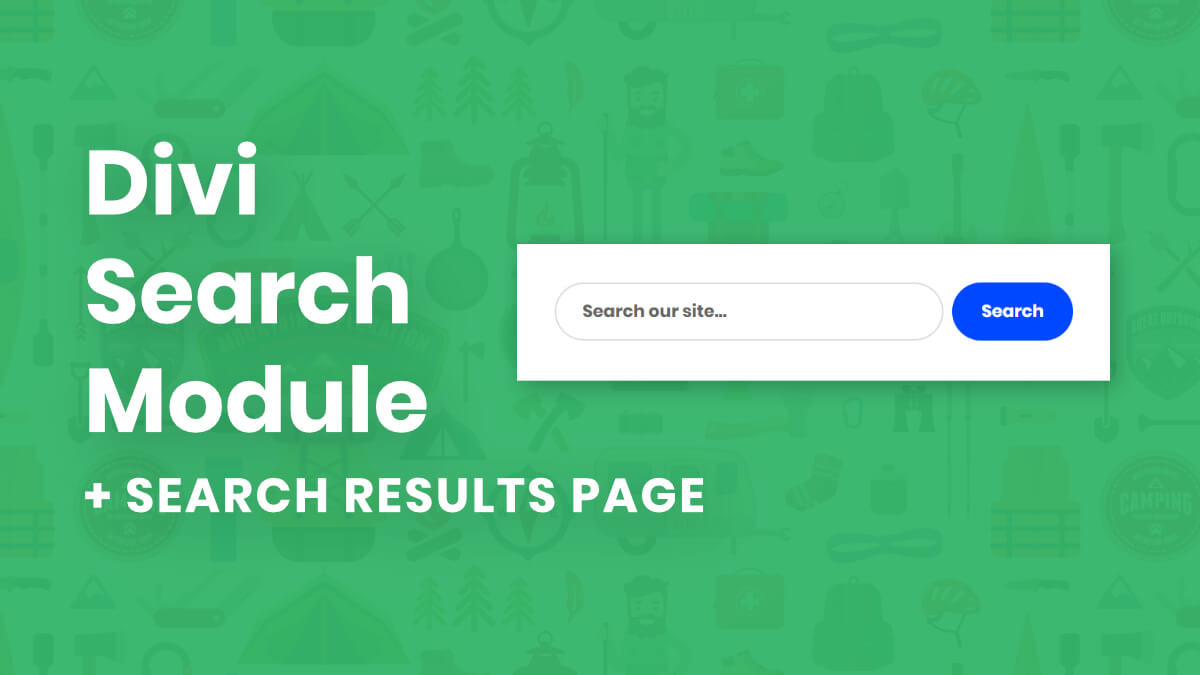 How To Customize And Style The Divi Search Module Tutorial by Pee Aye Creative