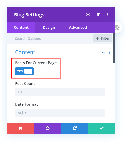 show Divi custom post type search results in a Theme Builder template with the blog module