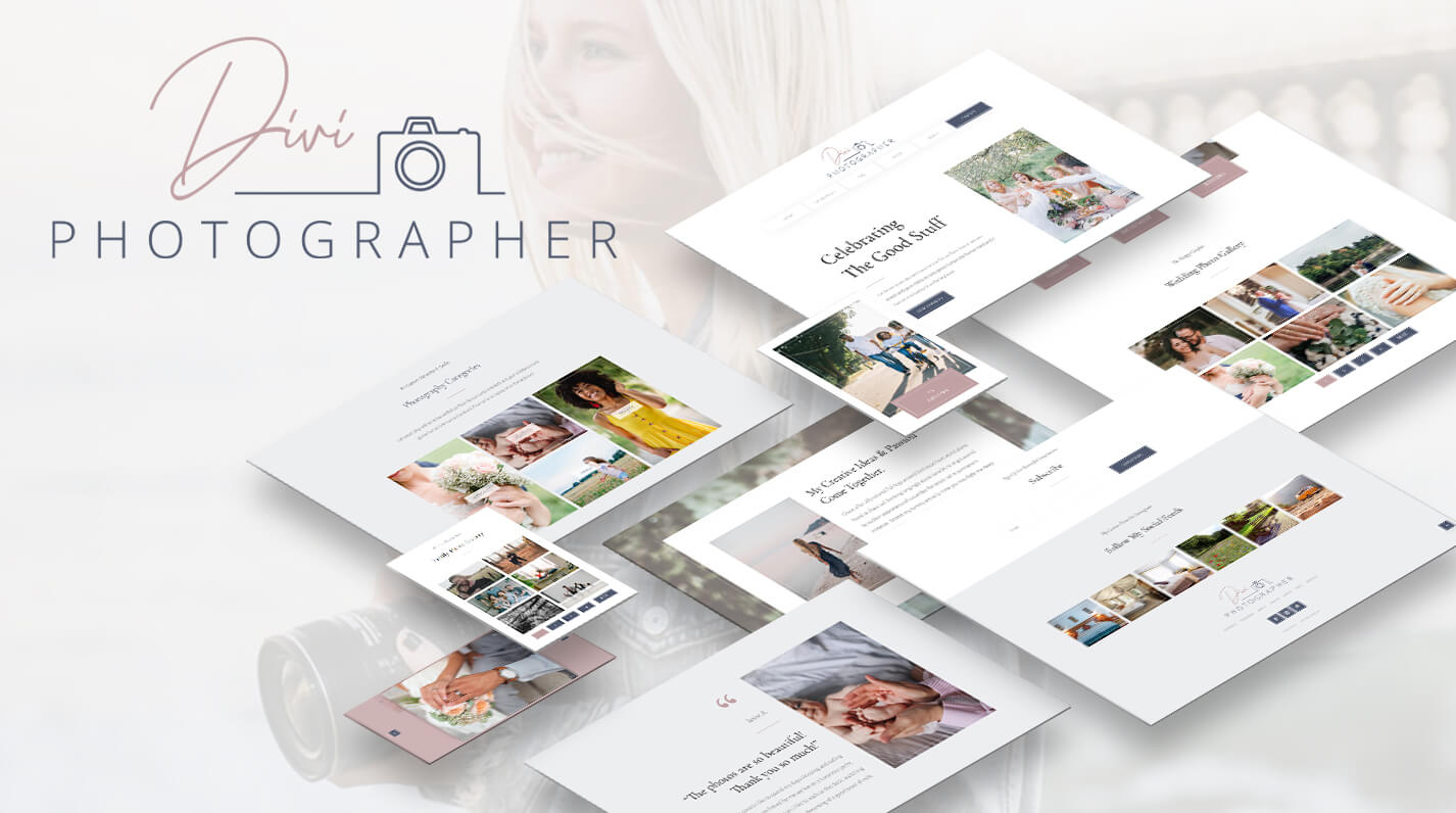 Divi Photographer Child Theme by Pee Aye Creative Product Featured Image