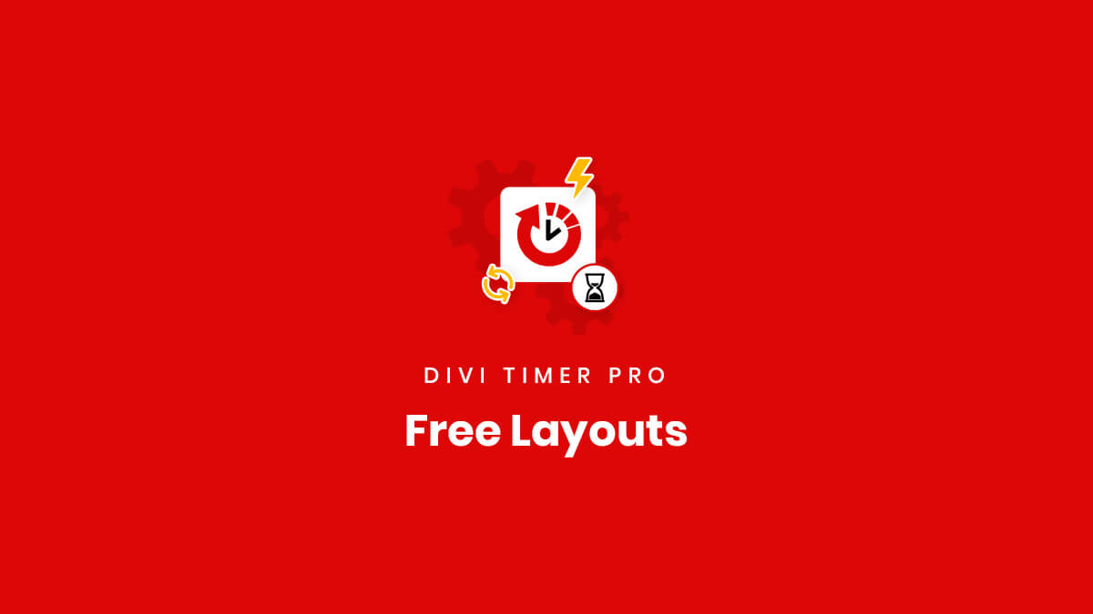 Free Bonus Demo Layouts for the Divi Timer Pro Plugin by Pee Aye Creative