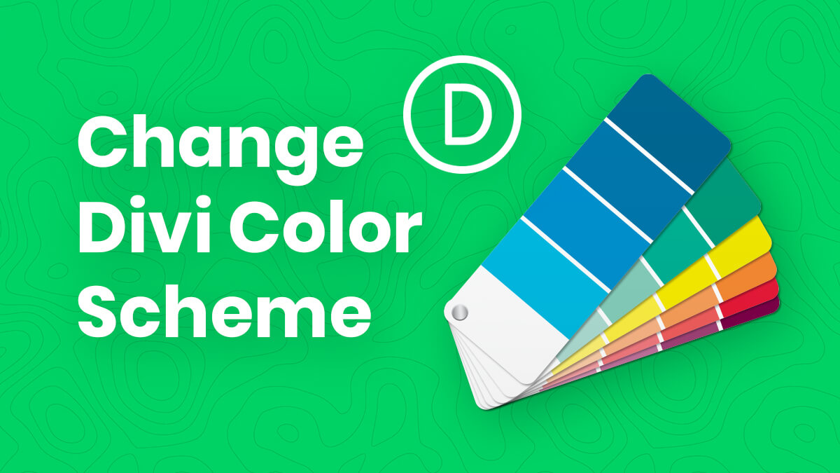 How To Easily Change The Color Scheme In Divi Tutorial by Pee Aye Creative