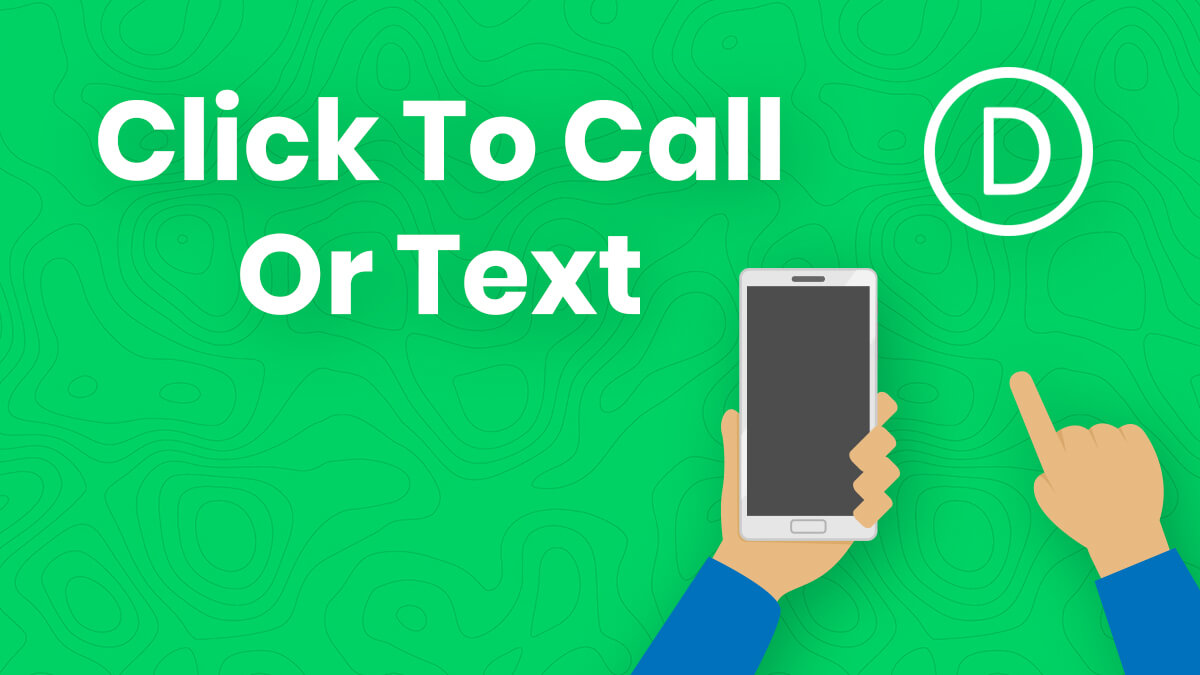 How To Create A Click To Call Or Text Button Link In Divi Tutorial by Pee Aye Creative 1