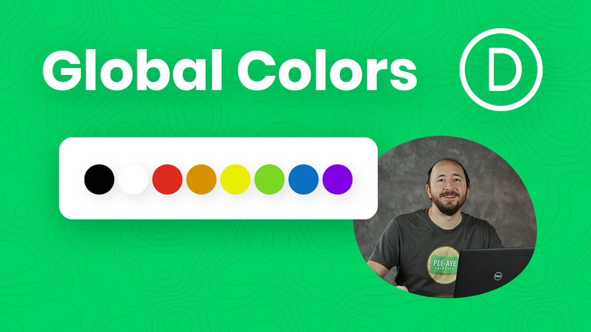 How To Understand And Use The New Divi Global Color System YouTube Video Tutorial by Pee Aye Creative