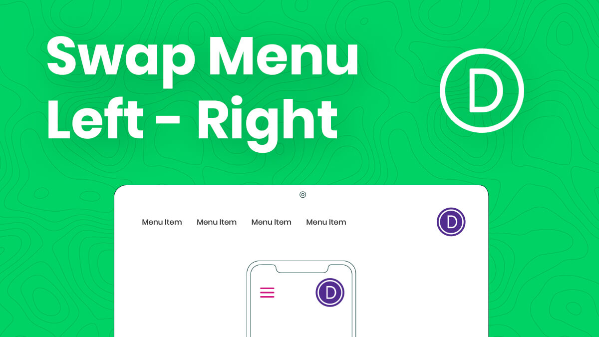 How To Move The Divi Menu To The Left And Logo To The Right Tutorial by Pee Aye Creative
