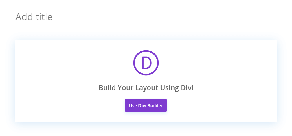 AFTER hide the Gutenberg Use Default Editor Button in Divi