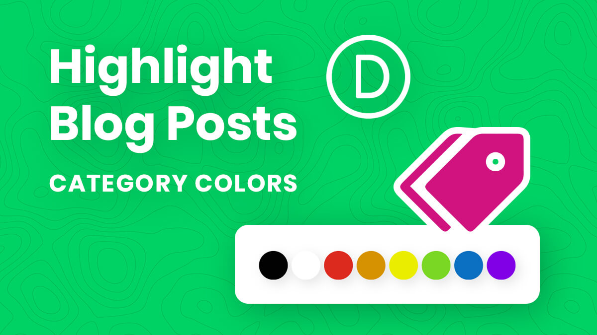 How To Highlight Blog Posts By Color Based On Category In The Divi Blog Module