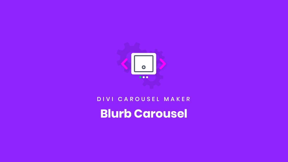 How To Make A Blurb Module Carousel with the Divi Carousel Maker Plugin by Pee Aye Creative