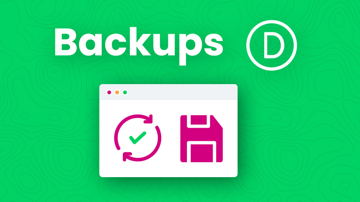 How To Create A Backup Of Your Divi Website