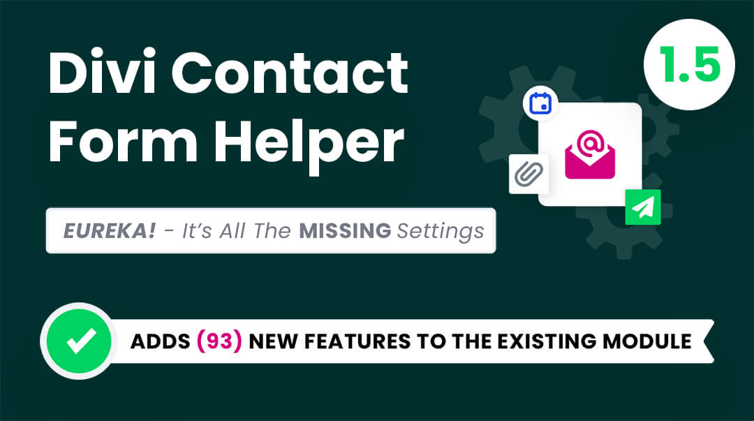 Divi Contact Form Helper by Pee Aye Creative 1.5 1