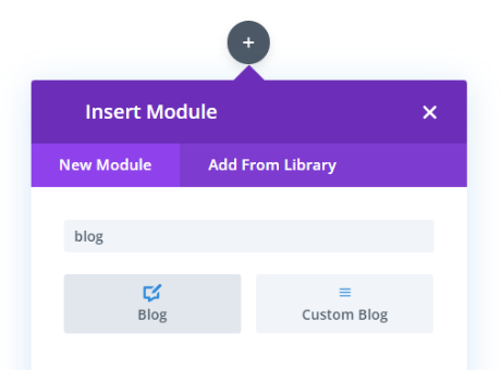 add the free custom blog module to your layout