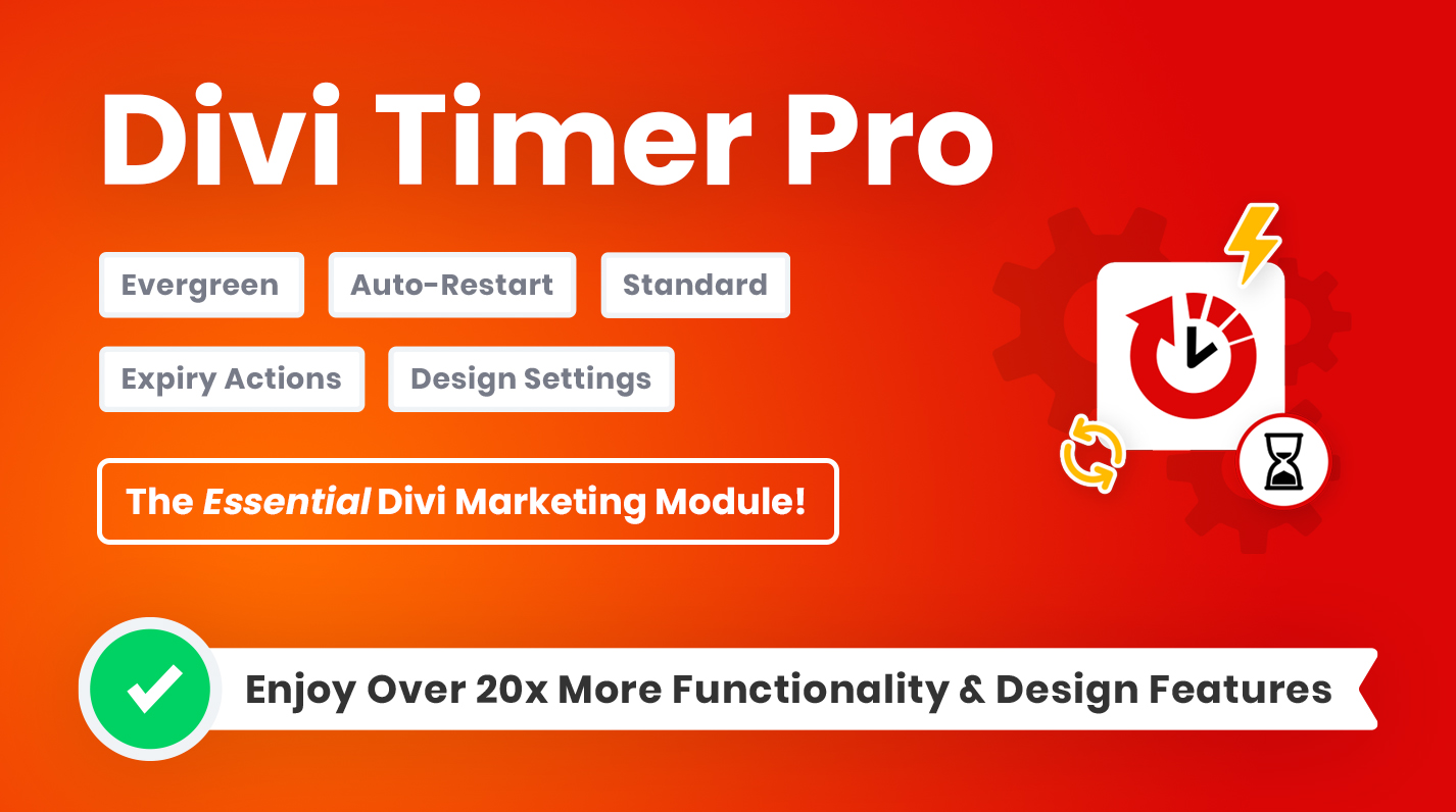 Divi Timer Pro Product Featured Image