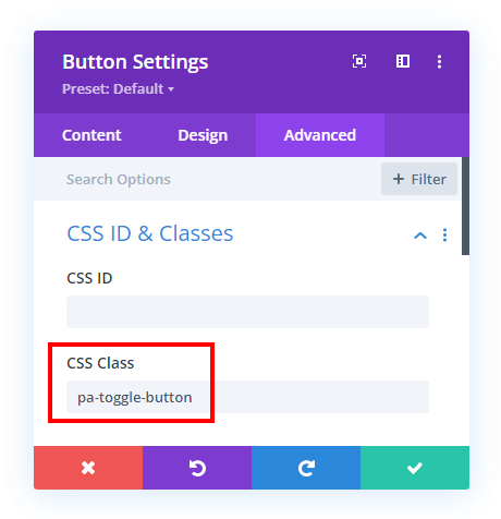 add class to open close Divi Toggle modules with a button