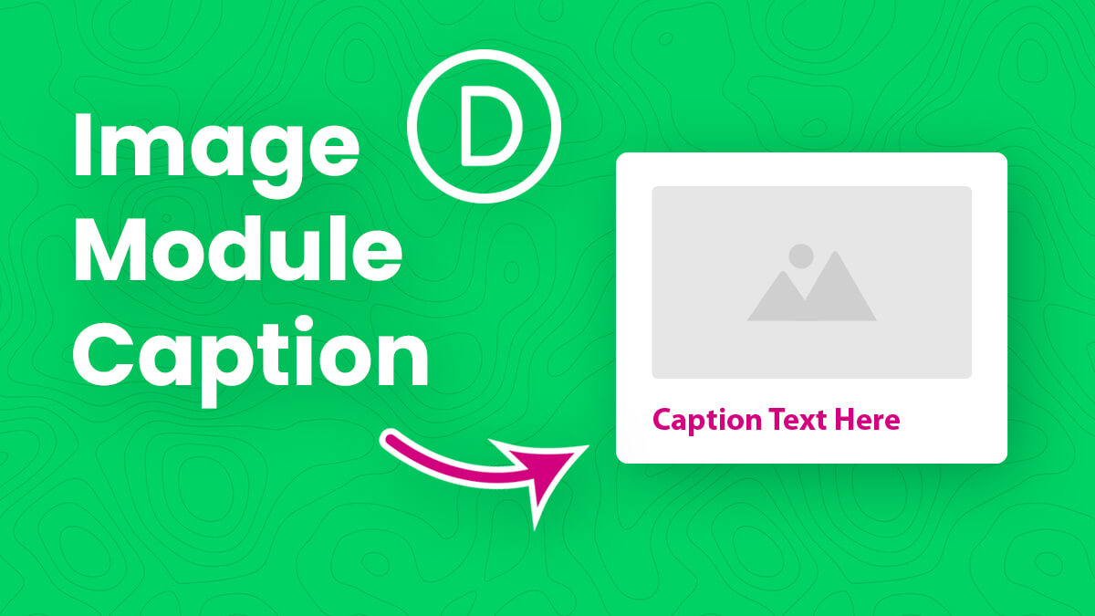 How To Show The Divi Image Module Caption Text Below The Image