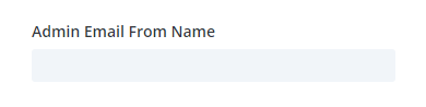 admin email from name setting in the Divi Contact Form Helper plugin