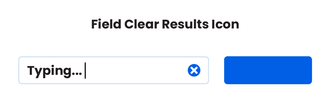 field clear results setting in the Divi Search Helper plugin by Pee Aye Creative