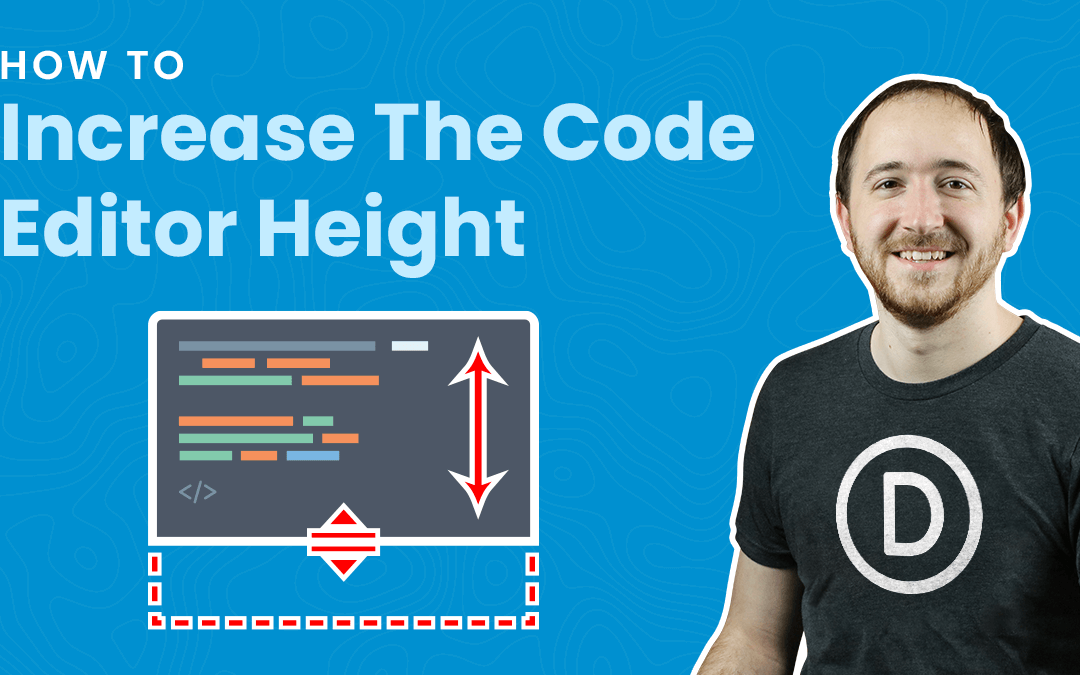 How To Increase The Height Of The Divi Code Editors