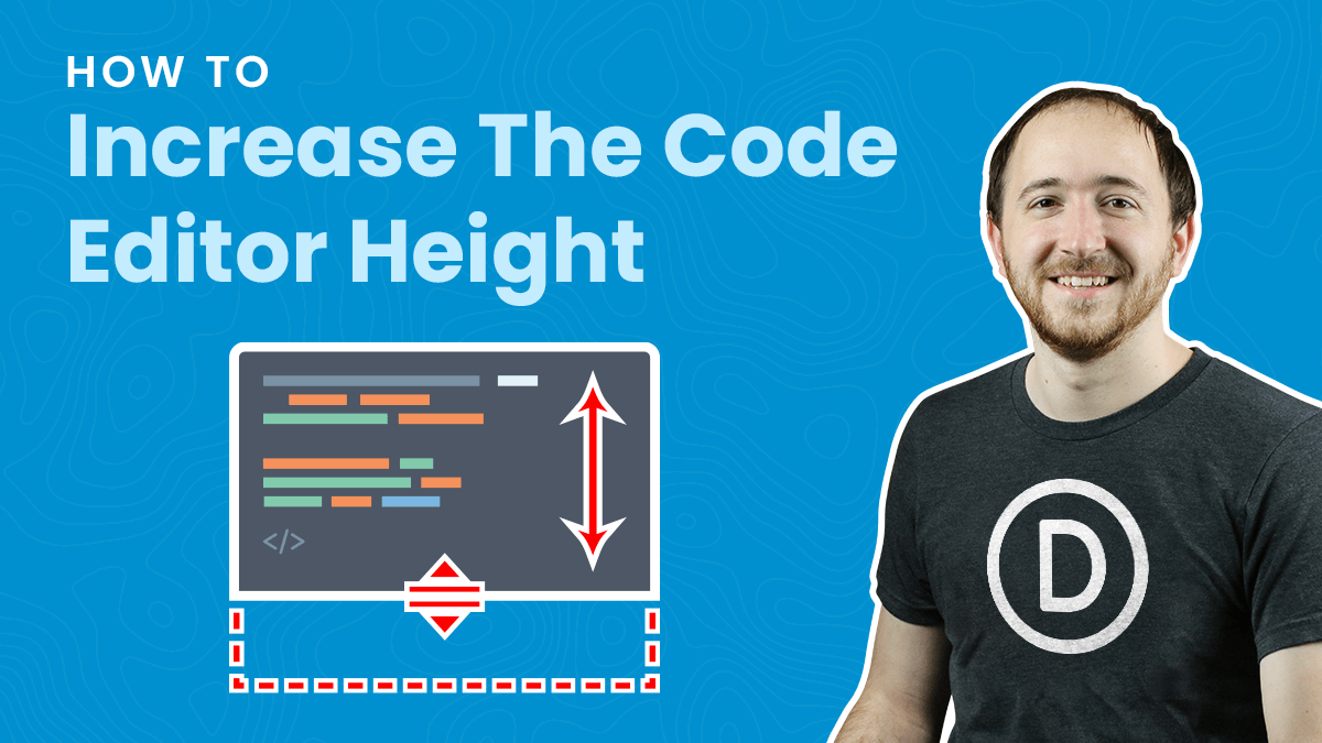 How To Increase The Height Of The Divi Code Editors